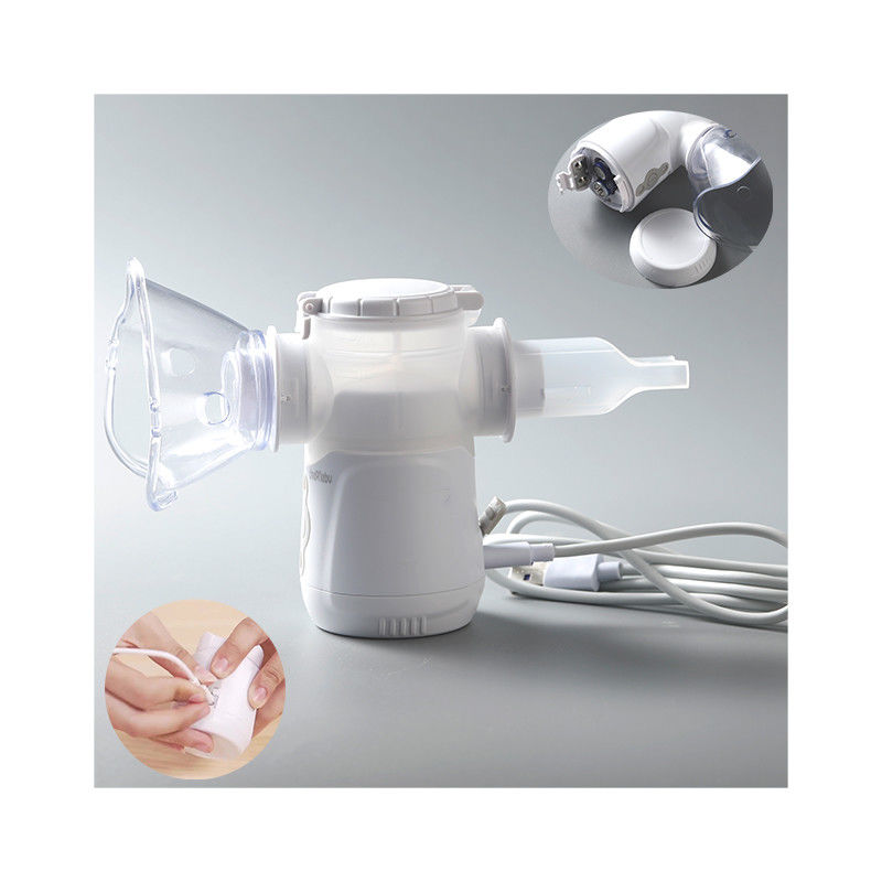 Asthma Mesh Nebulizer دستی قابل حمل دو کاناله بدون انسداد 2μm - 3μm