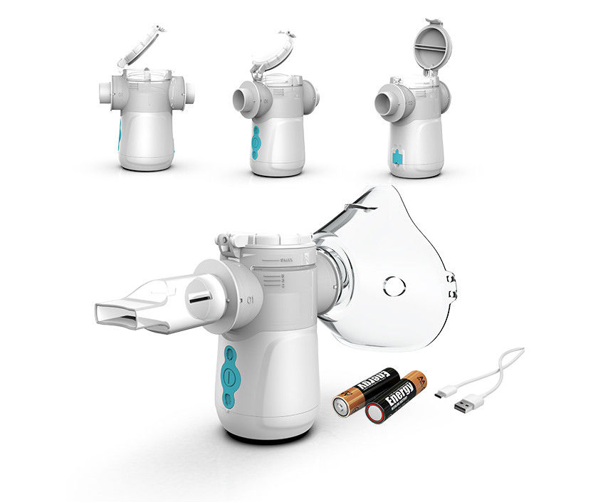 دستگاه نبولایزر COPD قابل حمل Mini Kids 40dB IP34 برای سرماخوردگی سرفه آسم