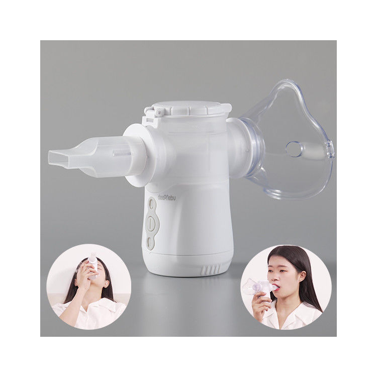 Homecare Medical Nebulizer استنشاقی آسم باتری USB 3μm 40dB برای کودکان بزرگسال