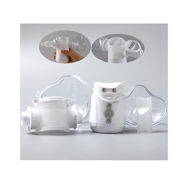 Homecare Medical Nebulizer استنشاقی آسم باتری USB 3μm 40dB برای کودکان بزرگسال