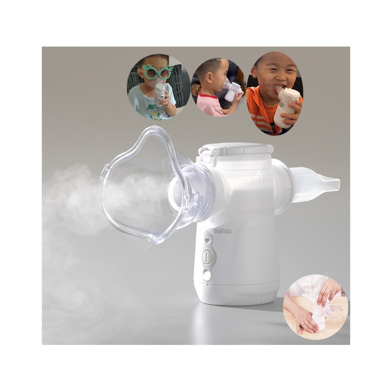 نبولایزر قابل حمل استنشاقی قابل تنظیم DC 5V 3V 2.9μm Smart Mesh Nebulizer