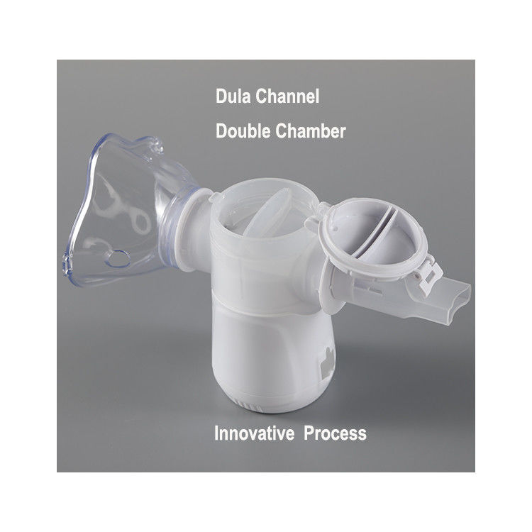 Healthcare Portable Inhaler Nebulizer دستگاه قابل حمل قابل تنظیم 2μm - 3.6μm