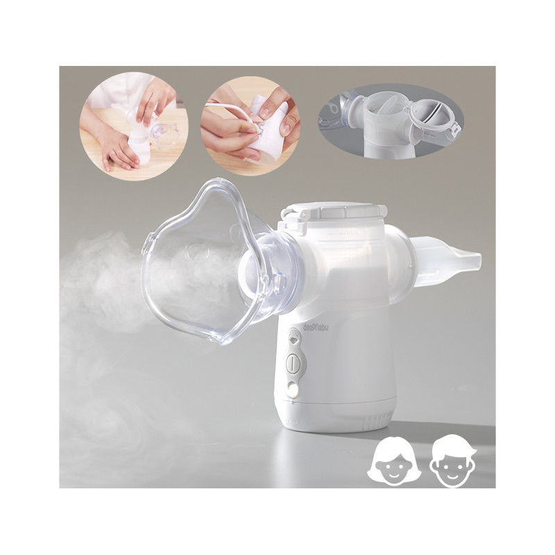 Healthcare Portable Inhaler Nebulizer دستگاه قابل حمل قابل تنظیم 2μm - 3.6μm