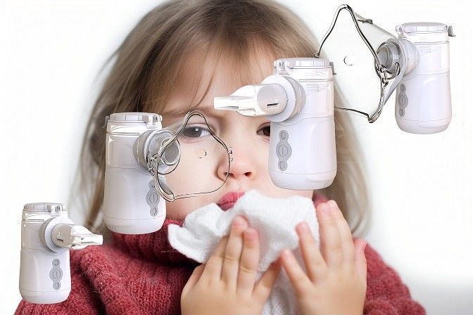 دستگاه نابولیزر بیمارستانی کارآمد با ظرفیت 9-18 میلی لیتر و اندازه ذرات ≤4.0μm