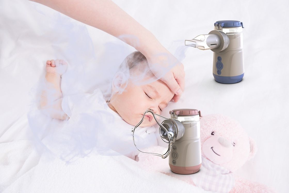 باتری AA یا DC USB Kids Adult Mesh Nebulizer به برونشیول های آلبولی