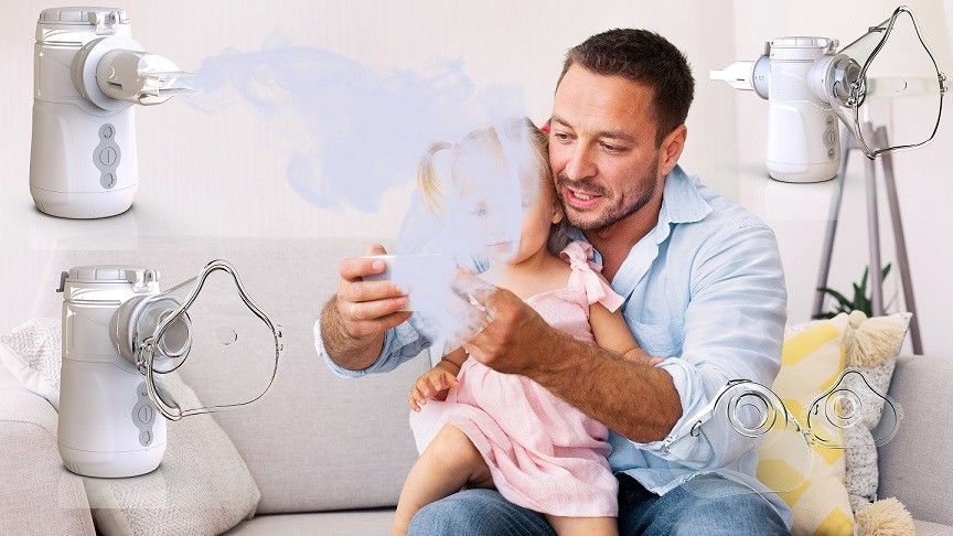 2.0-3.3μm نوبولیزر قابل تنظیم کودکان و بزرگسالان برای تحویل هدفمند ریه