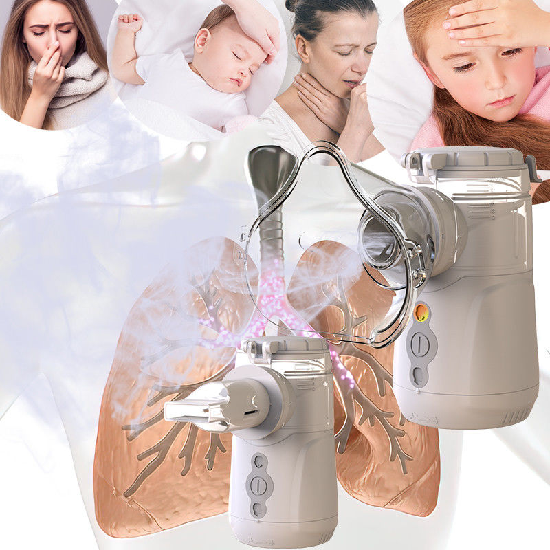 باتری یا USB Mesh Nebulizer 7 روز سرعت اتم سازی طولانی مدت ≥0.3ml/min