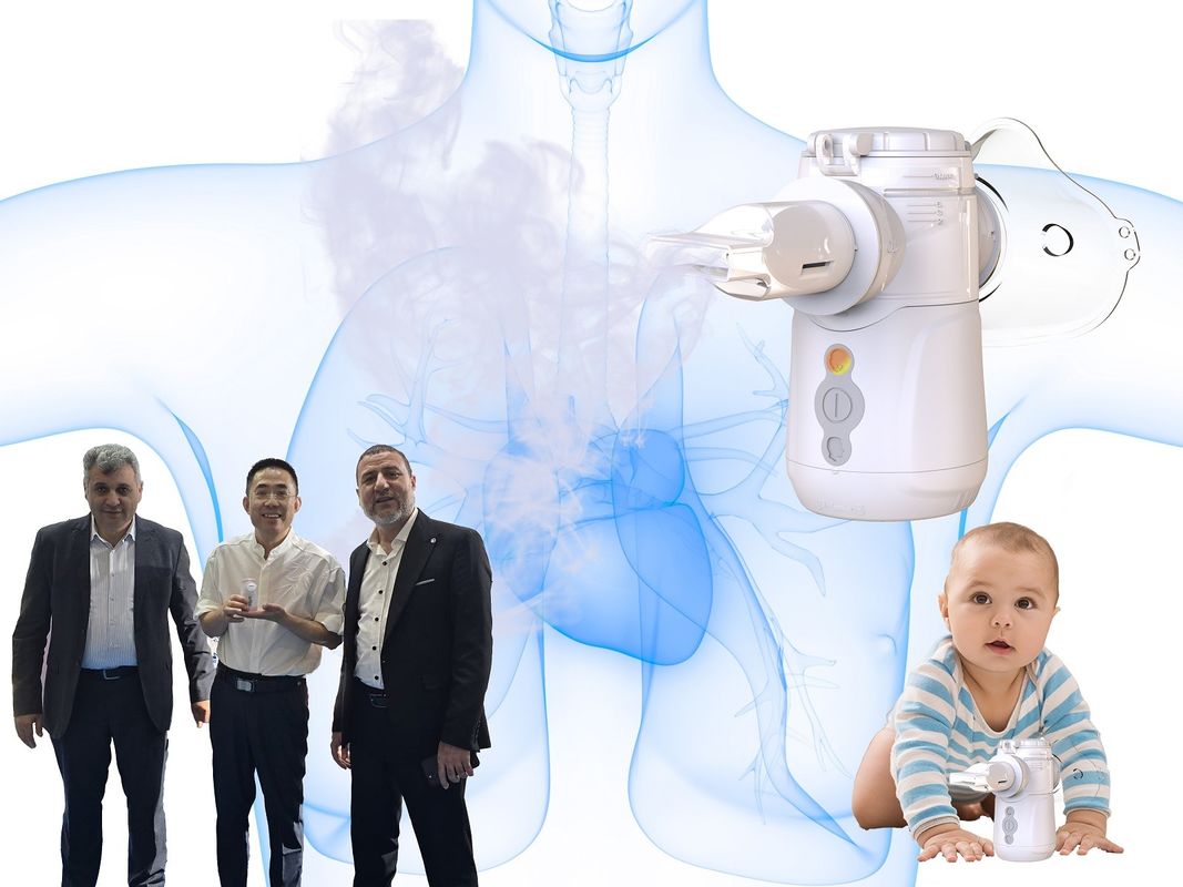 باتری یا USB Mesh Nebulizer 7 روز سرعت اتم سازی طولانی مدت ≥0.3ml/min