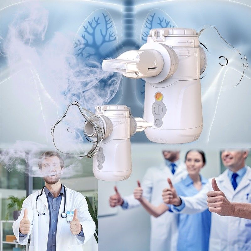 باتری یا USB Mesh Nebulizer 7 روز سرعت اتم سازی طولانی مدت ≥0.3ml/min
